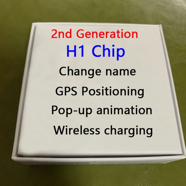 

Новейший чип High Air H1 Переименован гарнитура поколение беспроводной зарядки второго Bluetooth Наушники GPS позиционирование и Galaxy Почка наушников