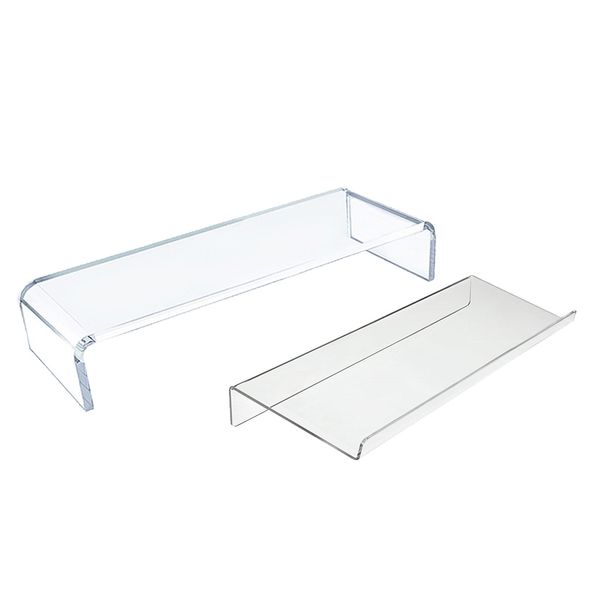 

acrylic pc lapcomputer monitor riser deskscreen keyboard stand tray