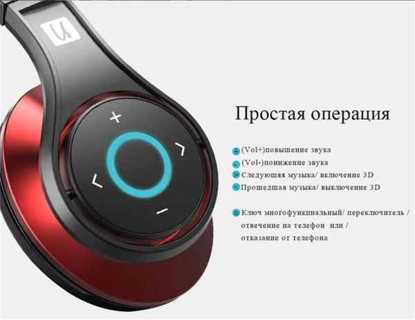 

good music ufo bluetooth wireless headset portable music headphones send friend earphones new style with mic good quality