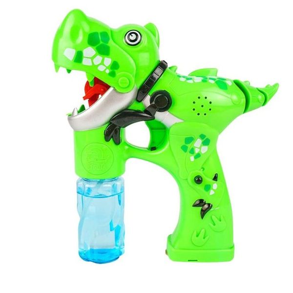 2020 Automatical Bubble Machine Electric Bubble Maker Musical Dinosaur