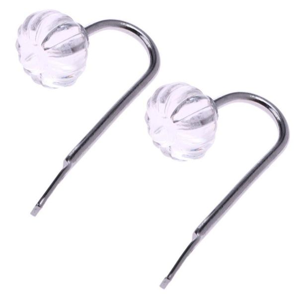 

crystal glass curtain clothes holdback wall tie back hooks hanger holder