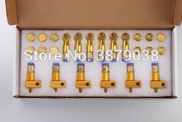 

common rail injector diesel oil return connector sets, common rail injector return oil collector t0248