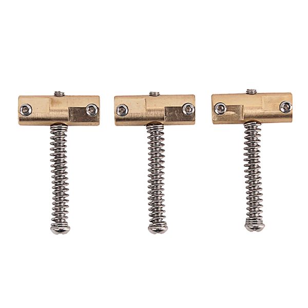 

vintage style compensated saddle for style guitar bridge parts copper