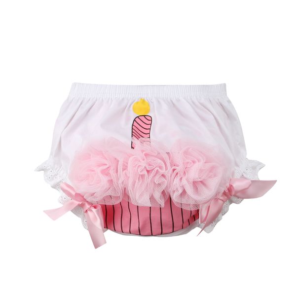 

fashion cute diaper newborn infant baby girls lace print floral ruffle cupcake diaper cover bloomer shorts, Black