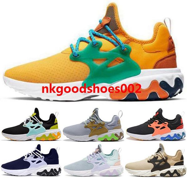

2020 react presto eur 46 zapatos size us 5 12 sports mens running sneakers trainers women men shoes fashion gym tenis new arrival purple