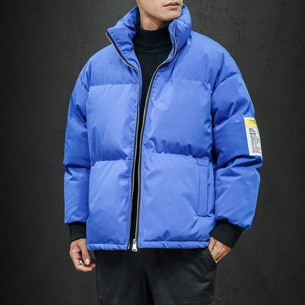 

fashion color male coat windproof winter man coat keep warm m-5xl black blue beige yellow green men's coats winter