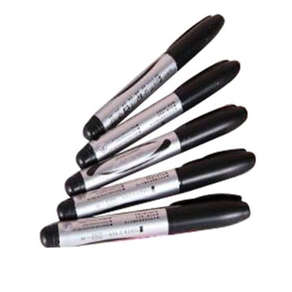 

waterproof black permanent oil-based paint marker pen for wood plastic whiteboard glass office school supplies student stationery