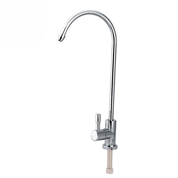2019 Kitchen Sink Faucet Tap 360 Degree Rotation Stainless Steel Chrome Reverse Osmosis Drinking Water Filter 1 4 Neck From Sophine08 20