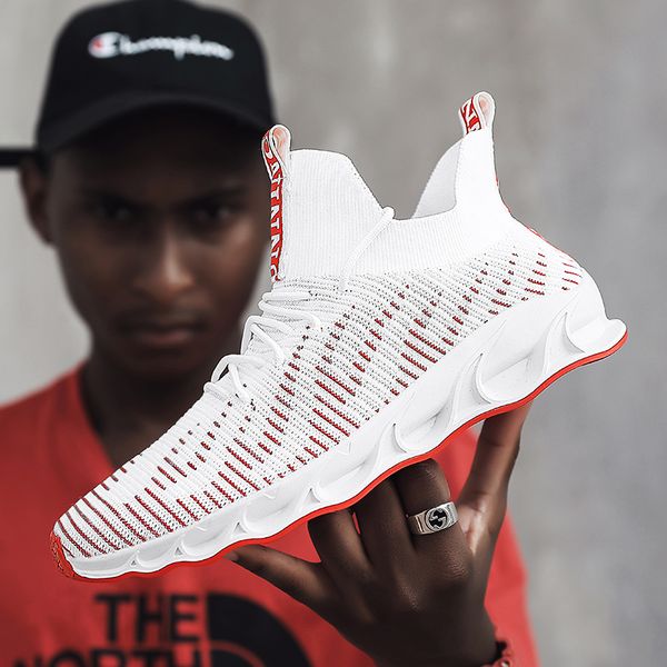 

2019 running shoes men plus size men fashion light mesh outdoor jogging sport shoes walking breathable trainer sneakers