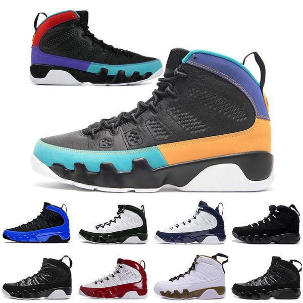 

wholesale new dream it do it unc 9 ix 9s mens basketball shoes university blue bred space jam men sports sneakers 7-13, White;red