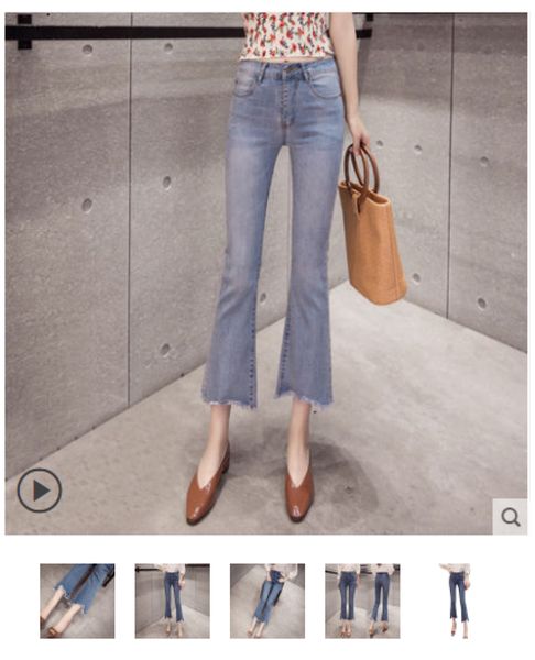 

темно-синий tall талии straight relaxed joker black jeans, Blue