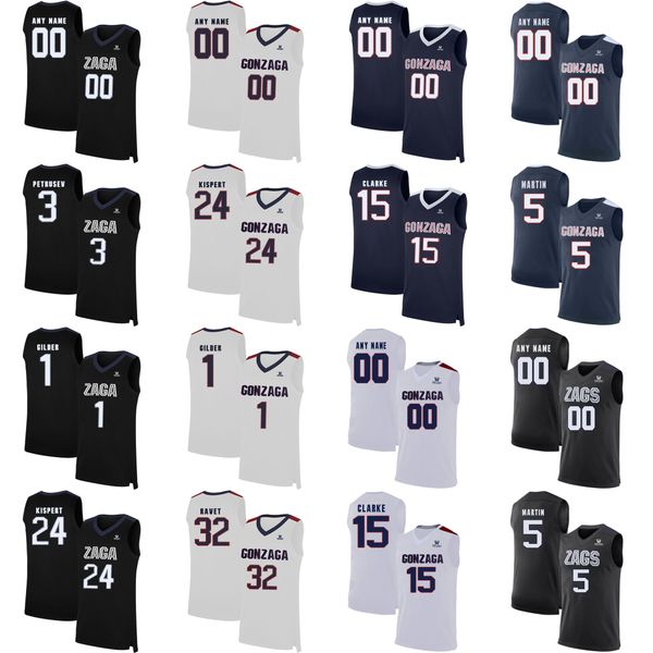 

ncaa gonzaga bulldogs college basketball jerseys mens rui 21 hachimura domantas 11 sabonis kelly 13 olynyk zach 32 collins custom stitched, Black
