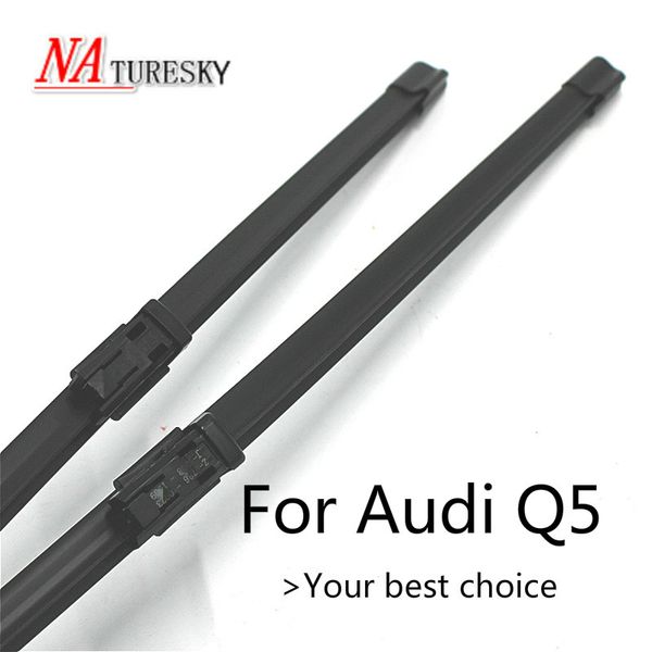 

naturesky front wiper blades for q5 fit push button arms 2008 2009 2010 2011 2012 2013 2014 2015 2016 2017 2018 2019