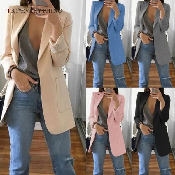 Coat Blazer Women Bow Slit Bell SLE Textured Blazer White Three Quarter Length SLE Blazer