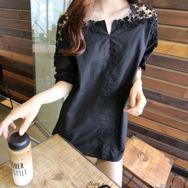 

women's shirts loose edition long sleeve loose korean edition j20190200206, White