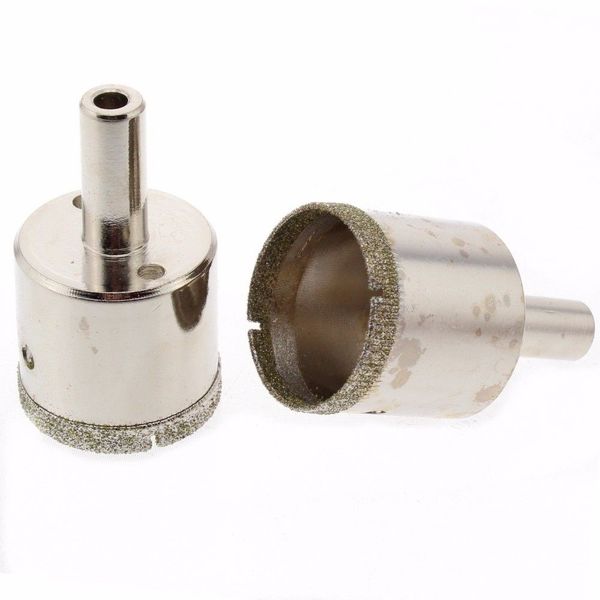 

diamond tip hole saw kit 20-40mm core drill bit for glass tile stone 2pcs ilovetool