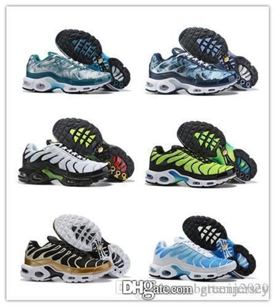 

mens mercurial tn plus se qs nic running shoes tns white blue gray black sport sneakers outdoor shoes drop shipping