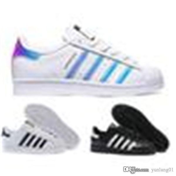 

superstar 80s men women casual hg basketball shoes skate shoes 17 color rainbow splash-ink fashion sports shoes size 2#