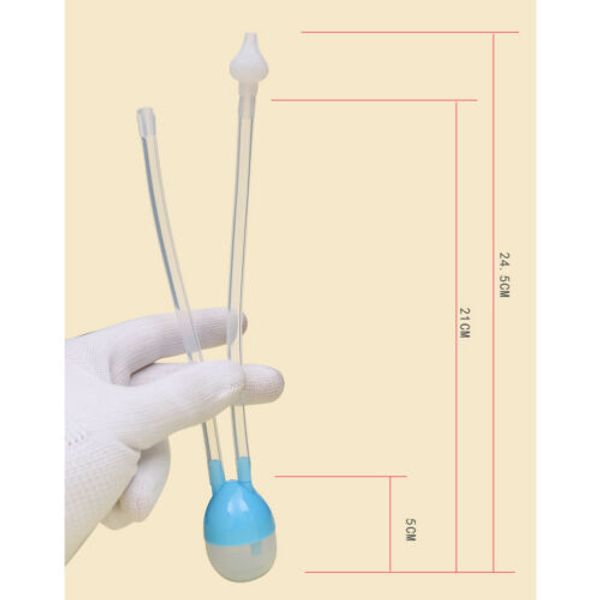 

2019 new baby safety nasal mucus runny aspirator nose cleaner vacuum suction healthy hot
