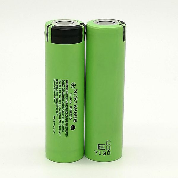 

300pcs 100% ncr 18650b battery 3400mah 3.7v 35a rechargable lithium batteries fedex ups ing