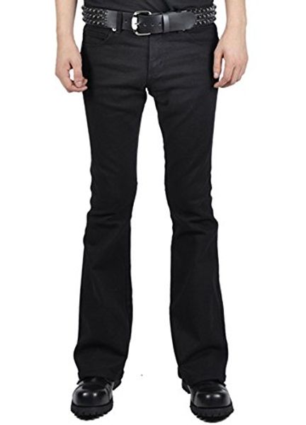 

trash and vaudeville by mens flare jean, Blue