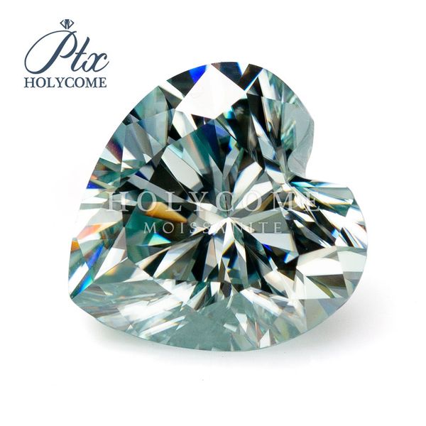 

wholesale price fashion jewelry 9.5x9.5mm light blue moissanite stones diamond loose gemstones, Black