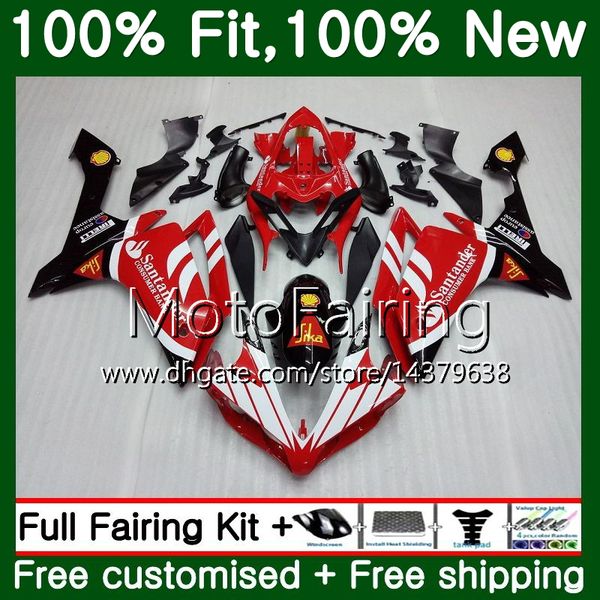 

injection bodys santander red for yamaha yzf r 1 yzf 1000 yzfr1 07 08 98mf22 yzf r1 07 yzf1000 yzf-1000 yzf-r1 2007 2008 fairing bodywork