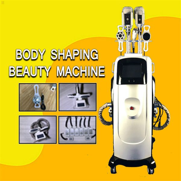 

professional cryolipolysis fat e slimming body sculpting machine 2 cryo handles cavitation rf lipo laser salon equipment