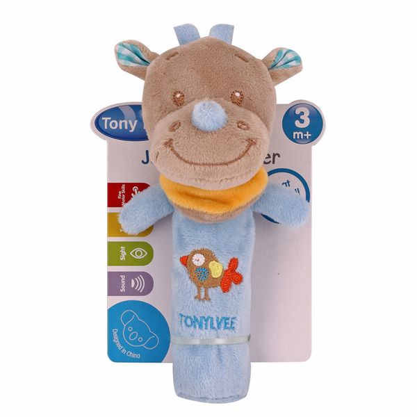 

baby soft plush rattles toys baby bb stick hand bell toy bed hanging hand catches animal toy doll kids toy gifts 5 styles