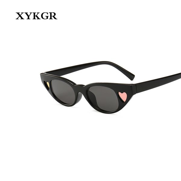 

xykgr новый дамы сексуальная кошка глаз солнцезащитные очки мода марка дизайнер черный желтый солнцезащитные очки uv400 мужчин и женщин перс, White;black