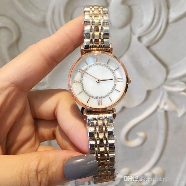 

new model stainless steel women watch rose gold/silver wristwatch butterf lady fashion luxury quartz rhinestone watch relojes de marca mujer, Slivery;brown