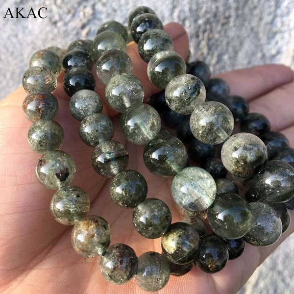 

akac natural green phantom quartz bracelet approx8-10mm
