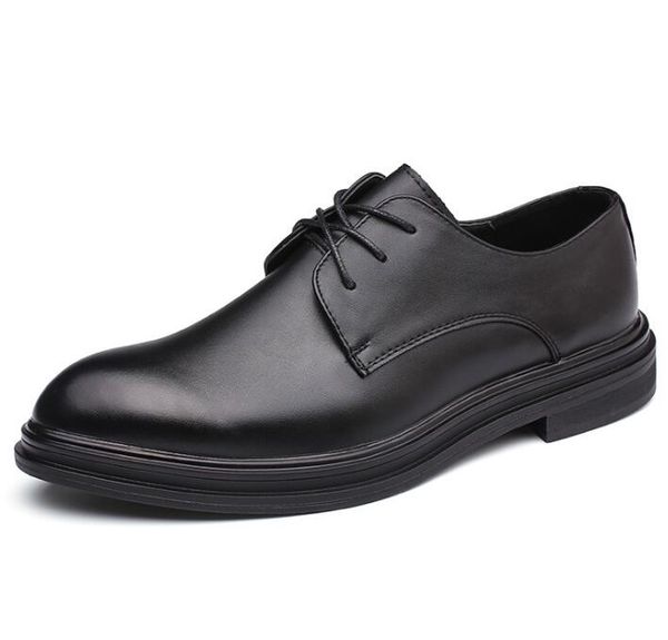 

2019 men oxfords leather shoes british black blue shoes handmade comfortable formal dress men flats lace-up bullock design shoe