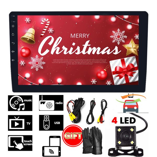 

10.1 inch android 8.1 gps navigation car radio multimedia dvd player bluetooth wifi mirror link universal 2din car radio