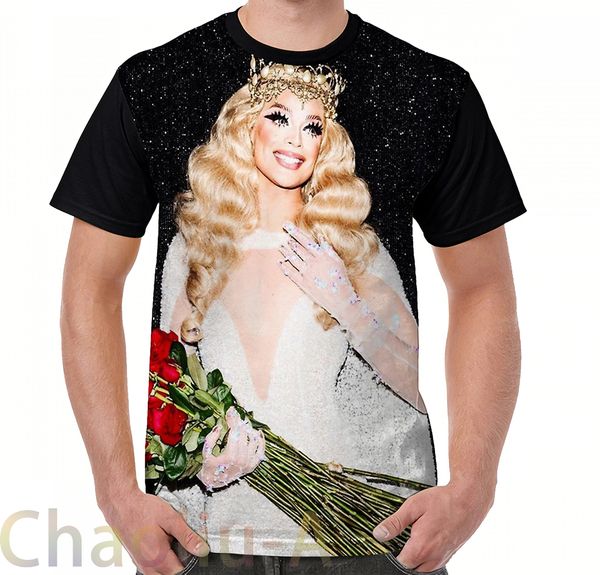 

valentina - rupauls drag race t-shirt men funny printed t shirt women tees short sleeve casual tshirts, White;black