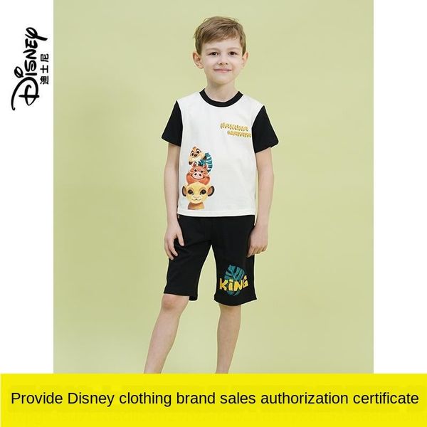 

wuzkh casual big children cartoon sports cotton short-sleeved wear 2170 suit casual big children children's suit cartoon sports cotton