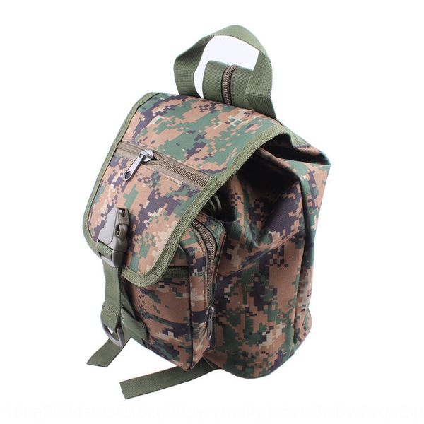 

camouflage portable small travel backpack men's and women's universal school single backpack outdoor leisure travel bag tactical b