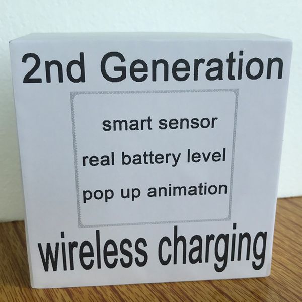 

Anti magnetic air 2nd generation wirele charging with mart en or bluetooth earphone h1 earbud pk pod 2 w1 chip upercopy animation
