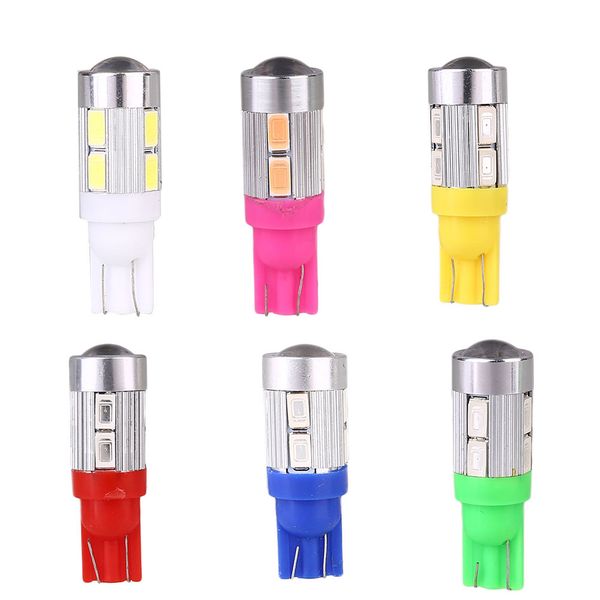 

t10 5w 5730 10smd лампа автомобиль автомобиль led light light super bright 158 ​​194 168