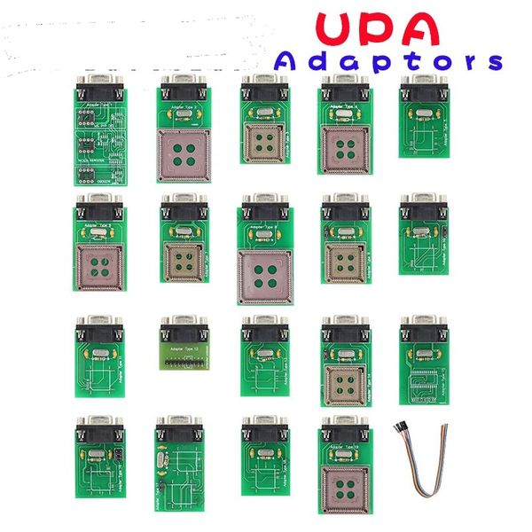 

new full adaptors for all upa usb programmer in stock