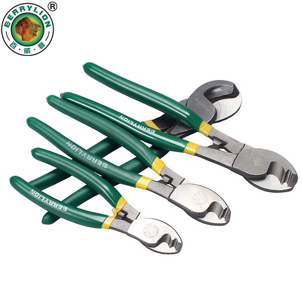 

berrylion 6''/8''/10'' cable cutter crimping pliers cutting electricial wire stripper for electricians multi t