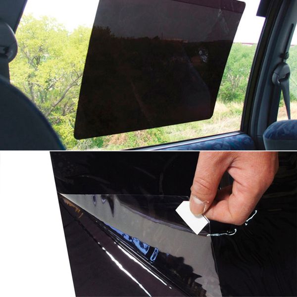 

105x52cm/63x42cm/72x51cm uv sticker car window sunshade sticker side window sunshades sunscreen film car styling
