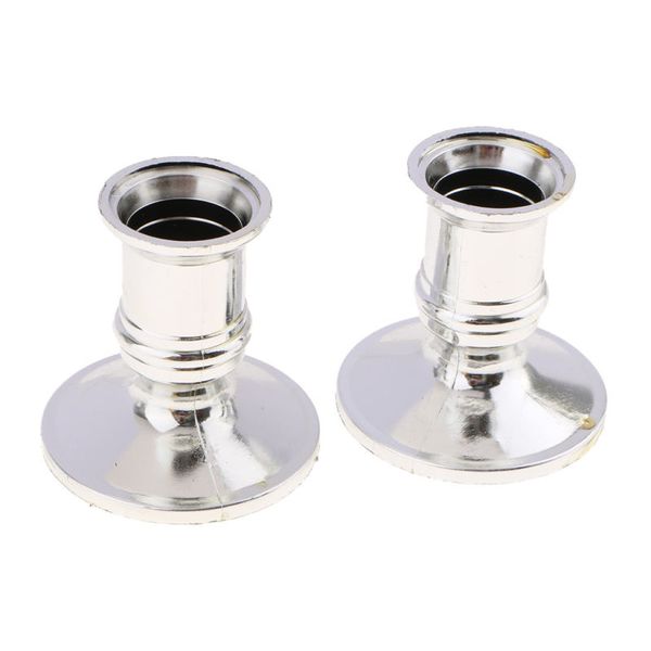 

candle holders 2pcs pillar stick stand standard candlestick wedding home decor