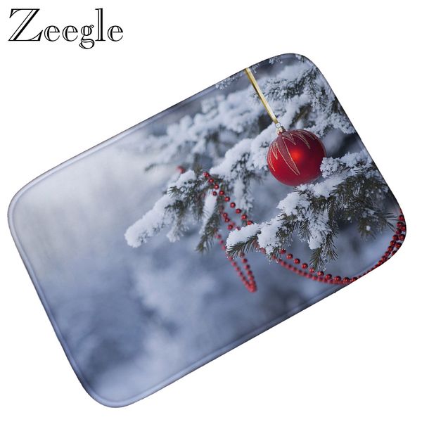 

zeegle door mat flannel floor mat doormat indoor rug non-slip outdoor kitchen rug absorbent hallway carpet