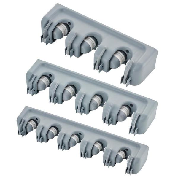 

wall mounted mop holder household cleaning brush broom hanger storage rack kitchen bathroom organizer