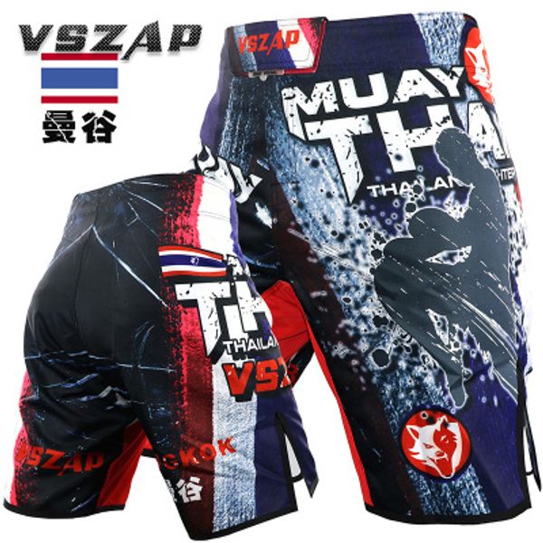 

vszap black fierce fighting fitness strong shorts muay thai boxing short muay thai boxing shorts kickboxing, Blue