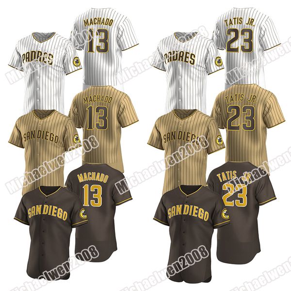 

san diego 2020 padres jerseys fernando tatis jr manny machado cool base felx base double stitched in stock, Blue;black