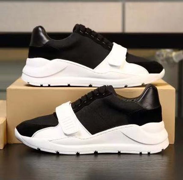 

man women sneakers winter casual shoes trainers real fur slides leather waterproof winter warm knee high flat shoes fashion shoes bag04 q17, Black