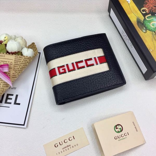 

men wallet european and american classic fashion style a variety of color options short money change card bag of freight g056, Red;black
