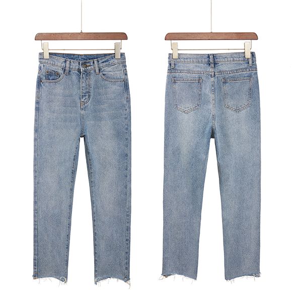 

4 цвета твердые джинсы женские джинсы мама мода женщина женщины омывается джинсовой mujer кожа да кости прямые брюки синий черный бежевый, Blue